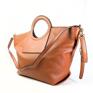 NWOT London Fog Faux Leather Crossbody / Shoulder Handbag